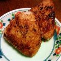 ごびちゃん's cooksnap of when they made 味噌風味！焼きおにぎり.