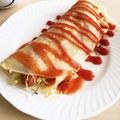 クックSP9CX3☆'s cooksnap of when they made 朝食にも♪もちっ簡単食べやすいブリトー風.
