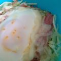 りずむってぃ's cooksnap of when they made キャベハム卵マヨチーズをレンジでチン♪.