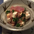 おおりんりん♪'s cooksnap of when they made まぐろと梅とチーズの和え物.