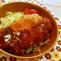 Ｍｉｓｓ桃子's cooksnap of when they made デミカツ丼.