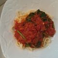 はみころ's cooksnap of when they made 簡単！ツナと玉ねぎのトマトソースパスタ.