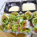 aimishin's cooksnap of when they made ♪まぐろとアボカドの生春巻き♪.