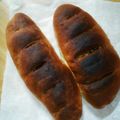 teru222's cooksnap of when they made 胡桃＆板チョコパン♡.