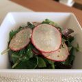さとっこ。's cooksnap of when they made 簡単、ラディッシュとベビーリーフのサラダ.