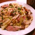 よよっち♪'s cooksnap of when they made アンチョビと生クリームのパスタ☆.