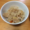 ミニ太郎chan's cooksnap of when they made 我が家の具沢山♡タケノコご飯♡.