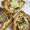 ともぷぅー's cooksnap of when they made 納豆&油あげでおつまみサクサクピザ♡.