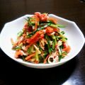 クック992E75☆'s cooksnap of when they made 簡単きゅうりと人参とハムの細サラダ.