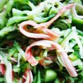 しっさ's cooksnap of when they made ★弁当の定番★カニカマときゅうりの甘酢★.