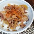 民明書房's cooksnap of when they made 牛丼.