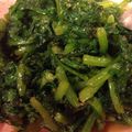 wobon's cooksnap of when they made お彼岸に春菊の胡麻和え.