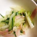 denkororin's cooksnap of when they made 大根とハムのマリネ.