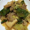 クボジュン's cooksnap of when they made ＊キャベツと豚バラの厚揚げ味噌煮込み.
