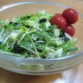 daikanon's cooksnap of when they made レタスと水菜の韓国風サラダ☆.