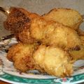 雪ん子ぶた's cooksnap of when they made ❀新たまねぎ&鶏胸肉のジューシー串揚げ❀.