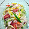 優衣の食卓's cooksnap of when they made トマトと玉ねぎの酢のもの.