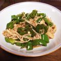 coa☆'s cooksnap of when they made えのきとピーマンのごま油炒め.