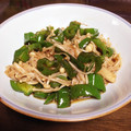 coa☆'s cooksnap of when they made えのきとピーマンのごま油炒め.