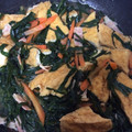 すずき☆'s cooksnap of when they made 厚揚げ・ニラ・人参の中華炒め.