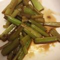 aymatsu's cooksnap of when they made セロリのキンピラ、ちょっと韓国風.