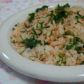 mmameco's cooksnap of when they made 鮭とせりのまぜご飯.