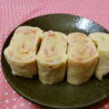 赤い電話's cooksnap of when they made 桜えびの玉子焼き.