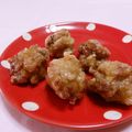 赤い電話's cooksnap of when they made 焼き肉のタレだけ！簡単甘辛豚こま唐揚げ.