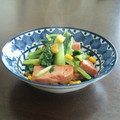 alililehua's cooksnap of when they made 簡単！我が家の小松菜とスパム炒め.