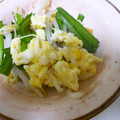 そらてんママ's cooksnap of when they made 栄養たっぷり☆もやしとにらの炒め物☆.