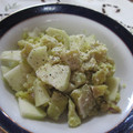miyuki12's cooksnap of when they made 簡単!さつまいもとﾘﾝｺﾞのｻﾗﾀﾞ.