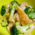 pika21's cooksnap of when they made たけのことブロッコリーのわさびマヨ和え.