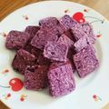 かおpon's cooksnap of when they made 砂糖なし！米粉のさつまいもクッキー.