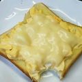 あーゆたん's cooksnap of when they made 卵とチーズのトースト☆朝ごはん.