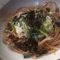 Tammychan's cooksnap of when they made キノコたっぷりシラスの和風パスタ.