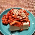 ロクキュウ's cooksnap of when they made お豆腐キムチ.