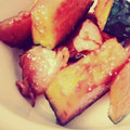 ぱせりーな's cooksnap of when they made 簡単☆かぼちゃとベーコンの照り焼き.