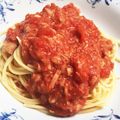 ☆めぐ★☆'s cooksnap of when they made 簡単ツナ缶トマト缶スパゲティ.