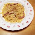 Mgsa's cooksnap of when they made 簡単カルボナーラ.