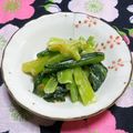 シャンプーハット's cooksnap of when they made ❤ほうれん草❤スイートチリ＆マヨ和え.