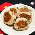 シャンプーハット's cooksnap of when they made 里芋と鮭フレークの焼き団子.