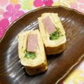 シャンプーハット's cooksnap of when they made お弁当に☆スパムとネギの卵巻き.