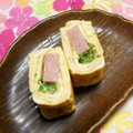 シャンプーハット's cooksnap of when they made お弁当に☆スパムとネギの卵巻き.