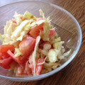 minch＊＊'s cooksnap of when they made レタスとカニカマのマヨじょうゆサラダ.