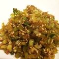 みぃちゃっ！'s cooksnap of when they made 大根の葉の胡麻油炒め.