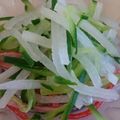 あずきまめっち's cooksnap of when they made スライサー使用♪大根サラダ.