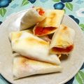 シャンプーハット's cooksnap of when they made 【お弁当用】春巻きピザ.