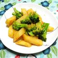 シャンプーハット's cooksnap of when they made ブロッコリーとじゃがいものオイスター和え.
