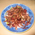 甘栗処's cooksnap of when they made いかわたとねぎの炒めもの.