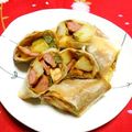 シャンプーハット's cooksnap of when they made カレーの残りでカレー春巻き☆お弁当に☆.
